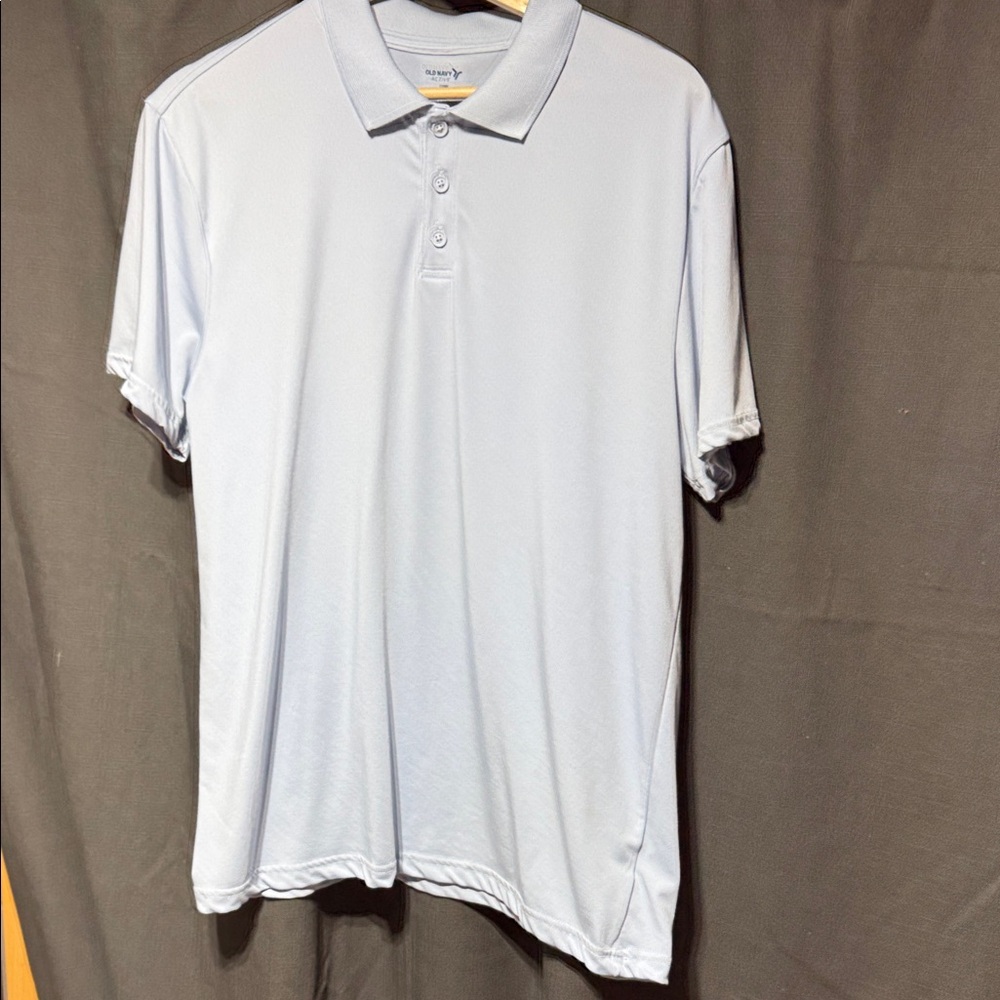 Old Navy Light Blue Polo Shirt